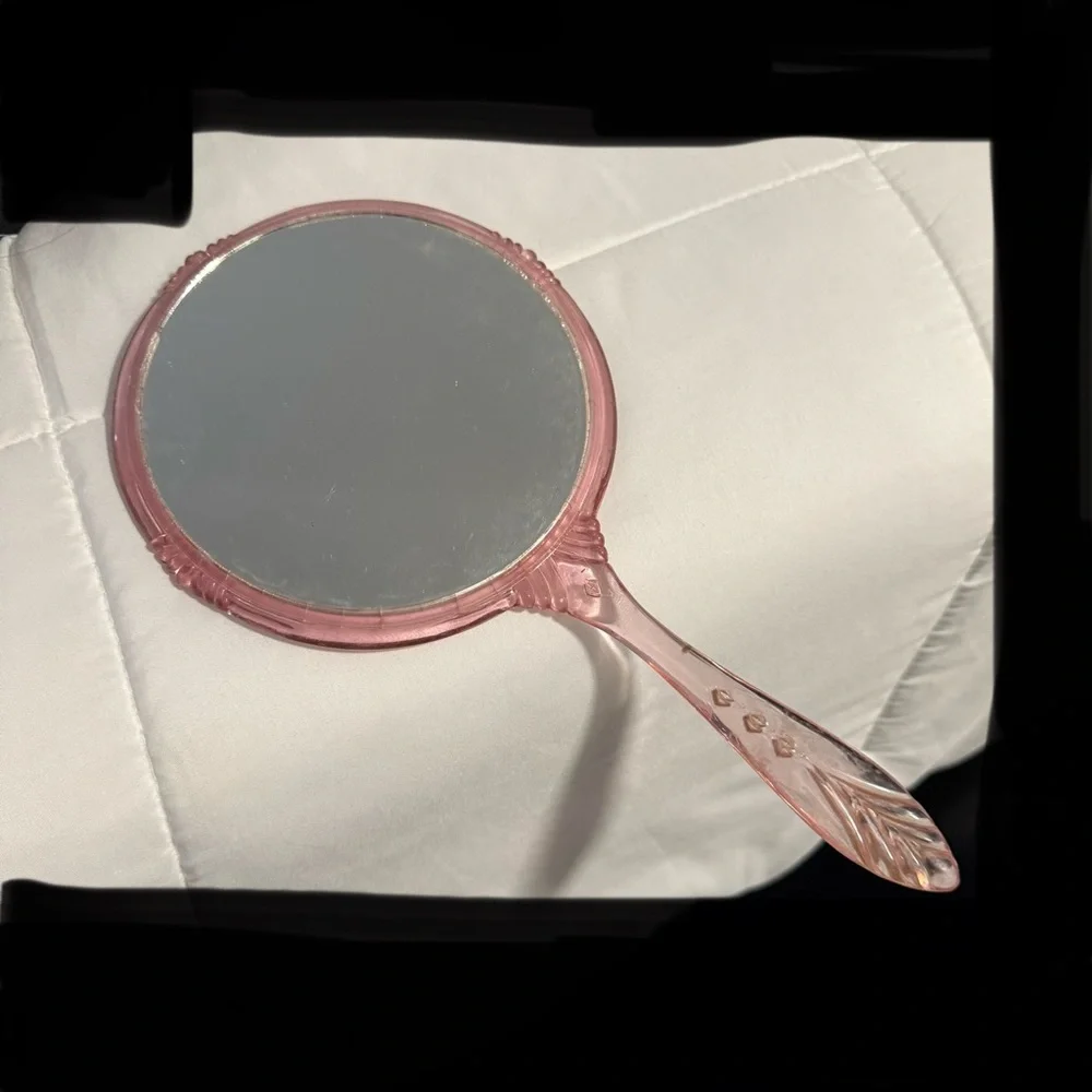 French Vintage Hand-Held Mirror (Small)